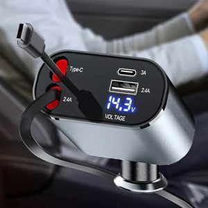 Ultimate 4-in-1 Fast Car Charger